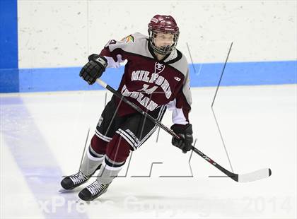 Thumbnail 2 in Milford vs. Amity Regional (CIAC DII Semifinal) photogallery.