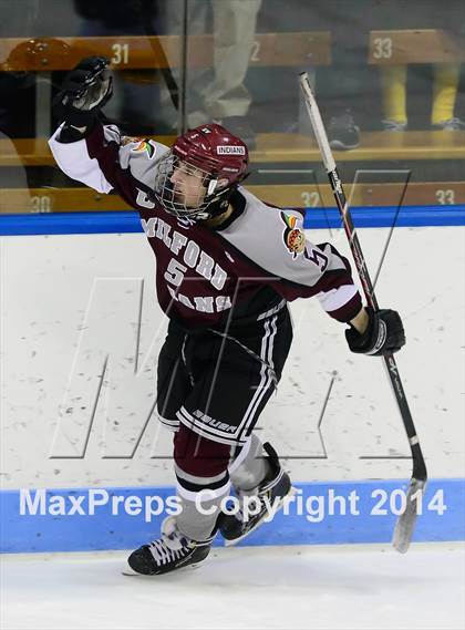 Thumbnail 2 in Milford vs. Amity Regional (CIAC DII Semifinal) photogallery.
