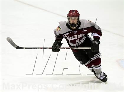 Thumbnail 2 in Milford vs. Amity Regional (CIAC DII Semifinal) photogallery.