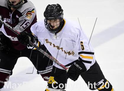 Thumbnail 1 in Milford vs. Amity Regional (CIAC DII Semifinal) photogallery.