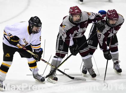 Thumbnail 1 in Milford vs. Amity Regional (CIAC DII Semifinal) photogallery.