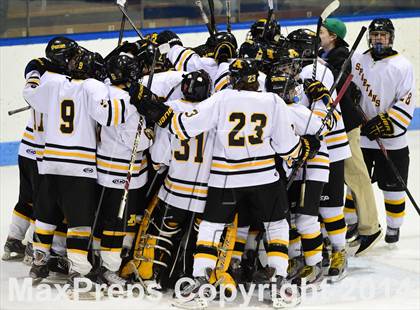 Thumbnail 2 in Milford vs. Amity Regional (CIAC DII Semifinal) photogallery.