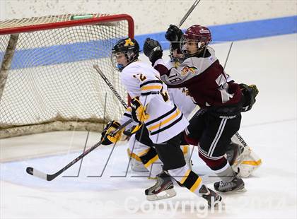 Thumbnail 3 in Milford vs. Amity Regional (CIAC DII Semifinal) photogallery.