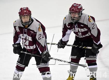 Thumbnail 3 in Milford vs. Amity Regional (CIAC DII Semifinal) photogallery.