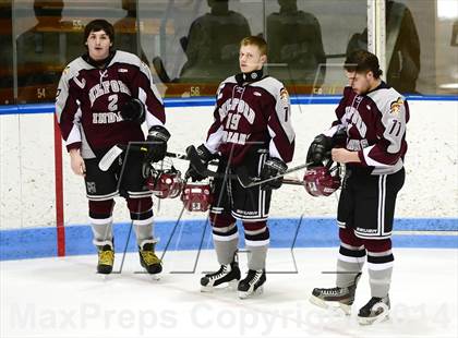 Thumbnail 2 in Milford vs. Amity Regional (CIAC DII Semifinal) photogallery.