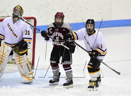 Thumbnail 2 in Milford vs. Amity Regional (CIAC DII Semifinal) photogallery.