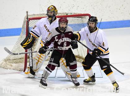 Thumbnail 1 in Milford vs. Amity Regional (CIAC DII Semifinal) photogallery.