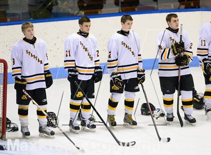 Thumbnail 3 in Milford vs. Amity Regional (CIAC DII Semifinal) photogallery.