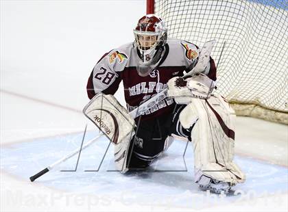 Thumbnail 1 in Milford vs. Amity Regional (CIAC DII Semifinal) photogallery.