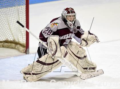 Thumbnail 2 in Milford vs. Amity Regional (CIAC DII Semifinal) photogallery.