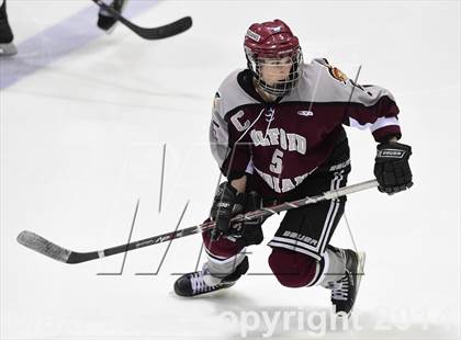 Thumbnail 2 in Milford vs. Amity Regional (CIAC DII Semifinal) photogallery.