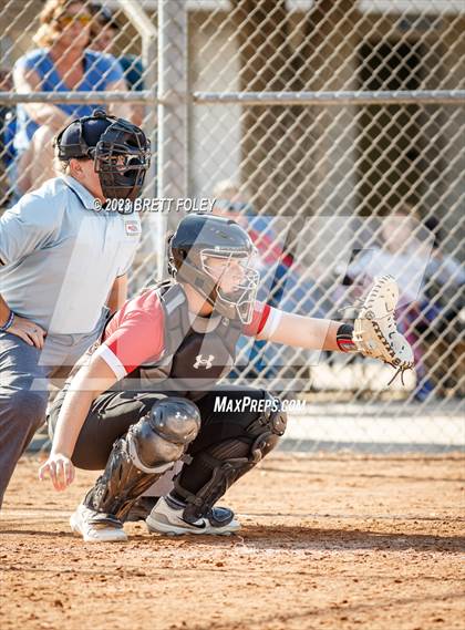 Thumbnail 3 in McCook vs Kearney (LSE Softball Invite) photogallery.