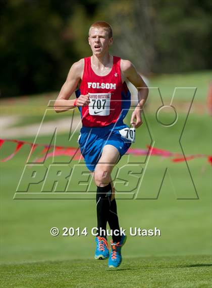 Thumbnail 3 in Stanford Invitational Boys 5K Division 1 Race photogallery.