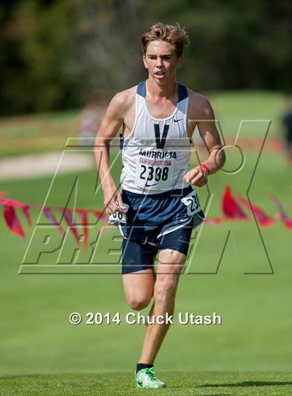 Thumbnail 3 in Stanford Invitational Boys 5K Division 1 Race photogallery.