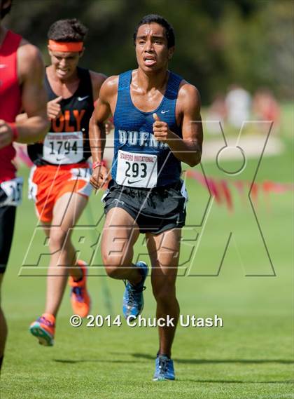 Thumbnail 3 in Stanford Invitational Boys 5K Division 1 Race photogallery.