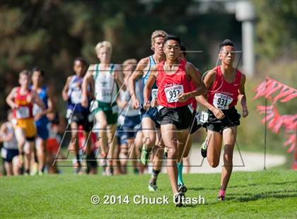 Thumbnail 3 in Stanford Invitational Boys 5K Division 1 Race photogallery.