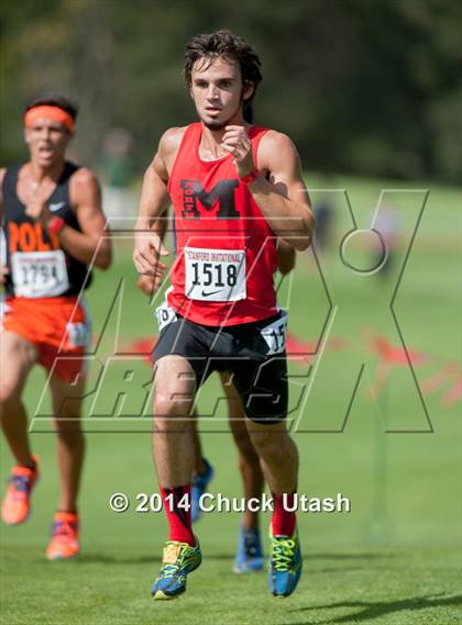 Thumbnail 2 in Stanford Invitational Boys 5K Division 1 Race photogallery.