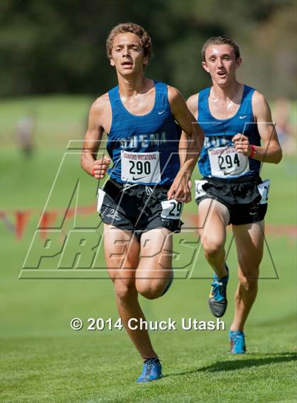 Thumbnail 2 in Stanford Invitational Boys 5K Division 1 Race photogallery.