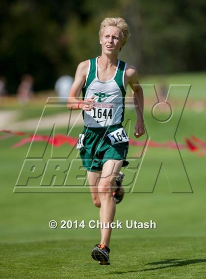 Thumbnail 2 in Stanford Invitational Boys 5K Division 1 Race photogallery.