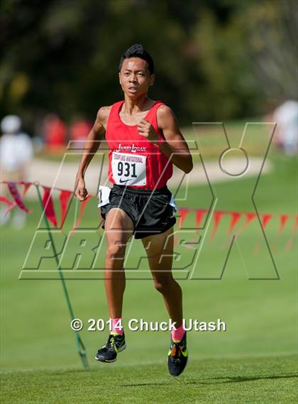 Thumbnail 1 in Stanford Invitational Boys 5K Division 1 Race photogallery.