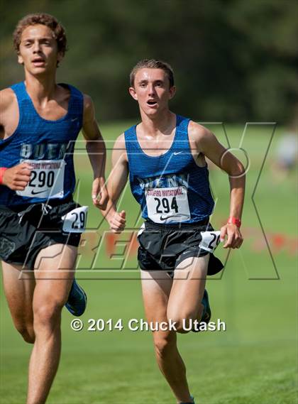 Thumbnail 3 in Stanford Invitational Boys 5K Division 1 Race photogallery.