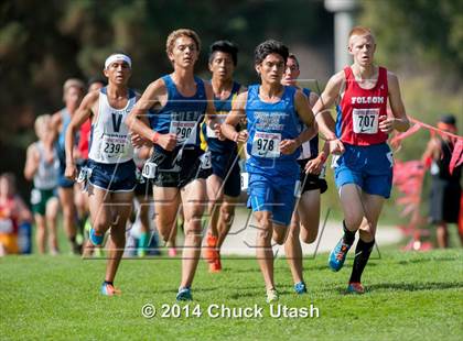 Thumbnail 2 in Stanford Invitational Boys 5K Division 1 Race photogallery.