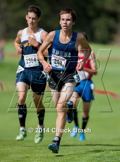 Thumbnail 1 in Stanford Invitational Boys 5K Division 1 Race photogallery.