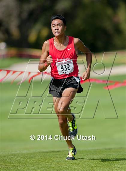 Thumbnail 1 in Stanford Invitational Boys 5K Division 1 Race photogallery.