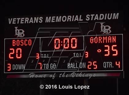 Thumbnail 1 in Bishop Gorman @ St. John Bosco photogallery.