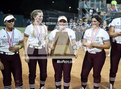 Thumbnail 1 in Deer Park vs. Lake Ridge (UIL 6A Softball Semifinal) photogallery.
