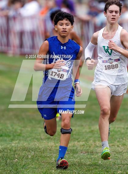 Thumbnail 2 in UIL Cross Country 3A Finals (5K) photogallery.