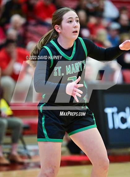 Thumbnail 1 in (CHSAA 3A Girls Basketball Round One) Centauri vs St. Mary's photogallery.