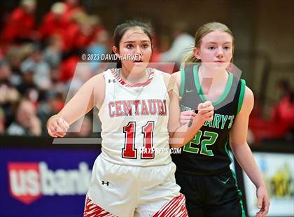 Thumbnail 2 in (CHSAA 3A Girls Basketball Round One) Centauri vs St. Mary's photogallery.