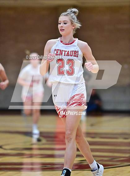 Thumbnail 1 in (CHSAA 3A Girls Basketball Round One) Centauri vs St. Mary's photogallery.