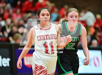 Thumbnail 3 in (CHSAA 3A Girls Basketball Round One) Centauri vs St. Mary's photogallery.