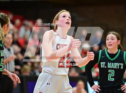 Thumbnail 1 in (CHSAA 3A Girls Basketball Round One) Centauri vs St. Mary's photogallery.