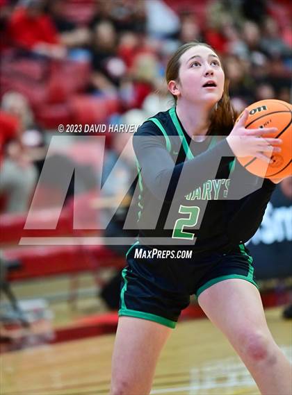 Thumbnail 2 in (CHSAA 3A Girls Basketball Round One) Centauri vs St. Mary's photogallery.