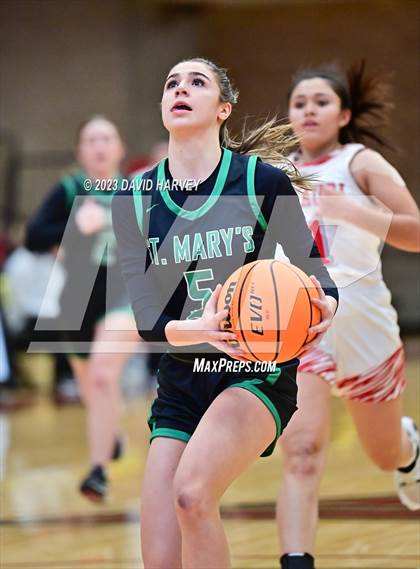 Thumbnail 3 in (CHSAA 3A Girls Basketball Round One) Centauri vs St. Mary's photogallery.