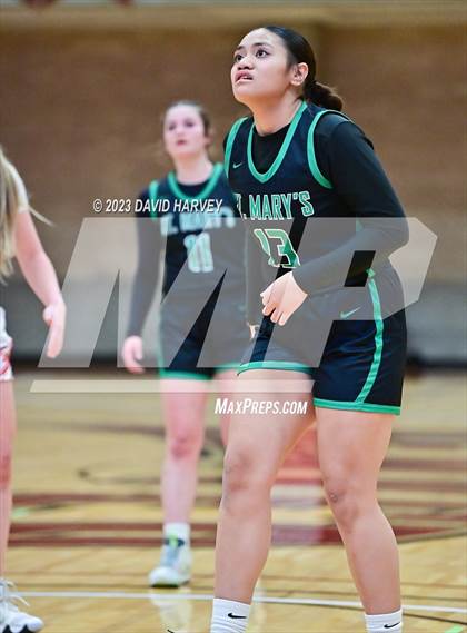 Thumbnail 3 in (CHSAA 3A Girls Basketball Round One) Centauri vs St. Mary's photogallery.