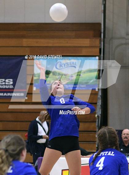 Thumbnail 1 in Bradshaw Christian vs. Capital Christian (CIF SJS D5 Final) photogallery.