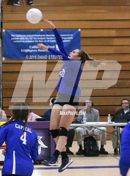 Thumbnail 3 in Bradshaw Christian vs. Capital Christian (CIF SJS D5 Final) photogallery.