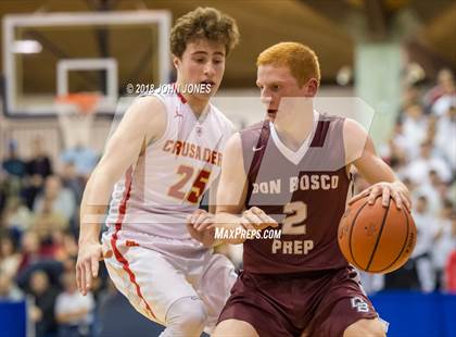 Thumbnail 1 in Bergen Catholic vs. Don Bosco Prep (Bergen County Jamboree Final) photogallery.