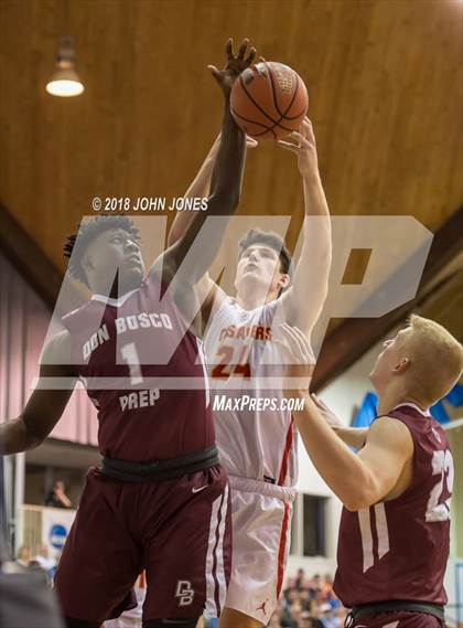 Thumbnail 3 in Bergen Catholic vs. Don Bosco Prep (Bergen County Jamboree Final) photogallery.
