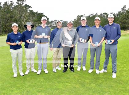 Thumbnail 2 in CIF State Boys Golf Championships photogallery.