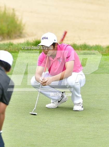 Thumbnail 2 in CIF State Boys Golf Championships photogallery.