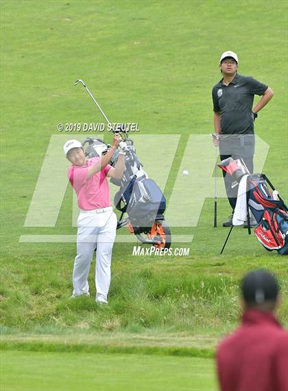 Thumbnail 1 in CIF State Boys Golf Championships photogallery.