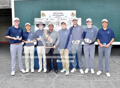Thumbnail 1 in CIF State Boys Golf Championships photogallery.