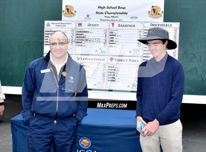 Thumbnail 3 in CIF State Boys Golf Championships photogallery.