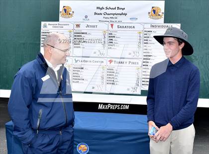 Thumbnail 2 in CIF State Boys Golf Championships photogallery.