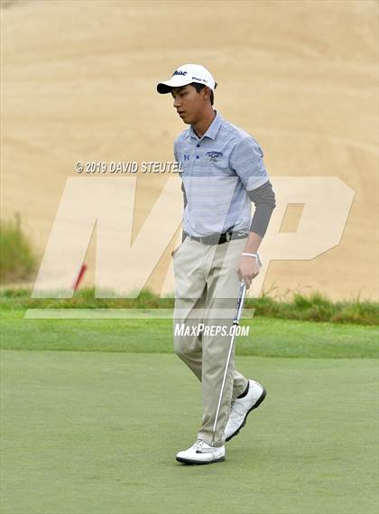 Thumbnail 2 in CIF State Boys Golf Championships photogallery.